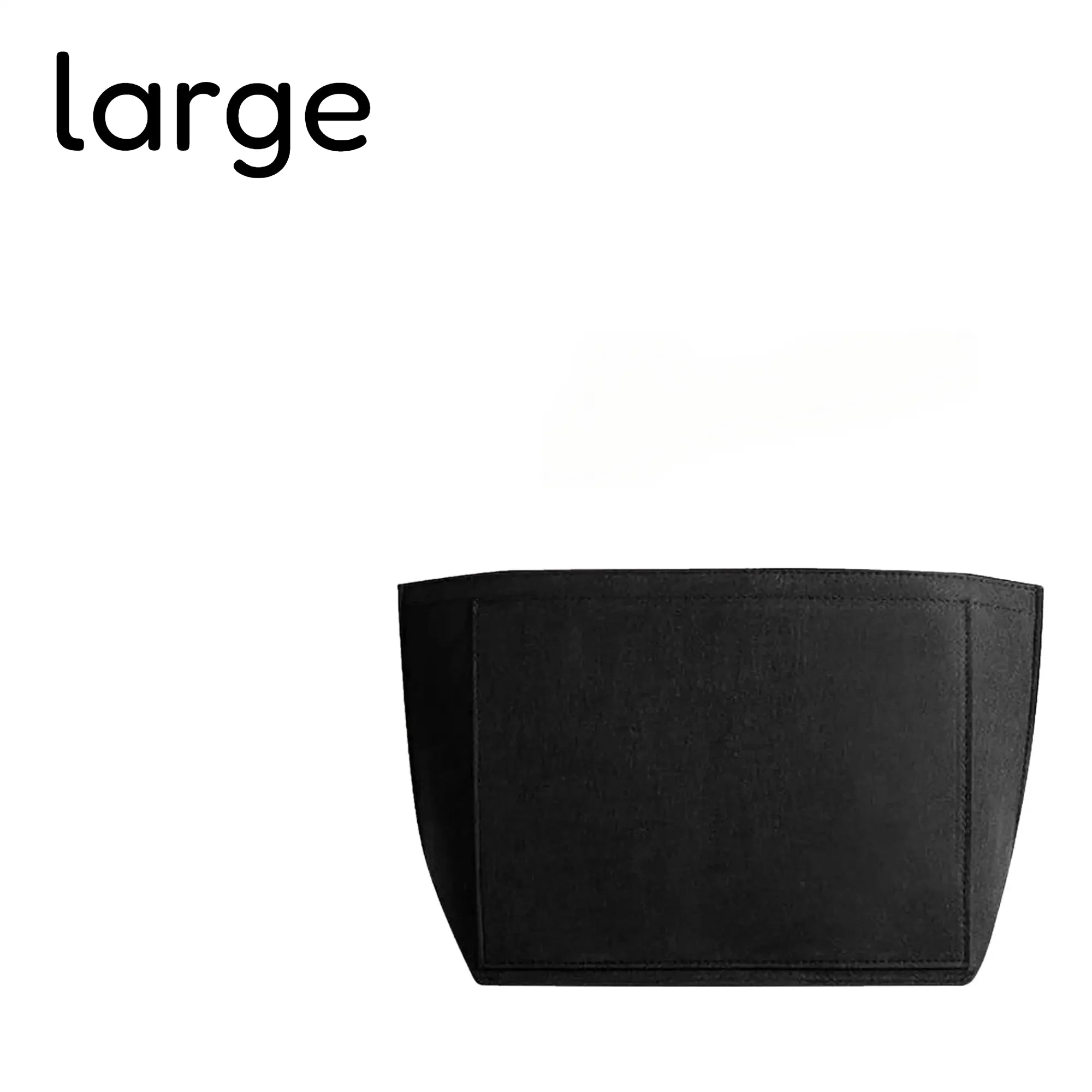 Bag organizer insert for Longchamp bag nylon material super strong fit bag support handbag insert bag accessories Oasis Select black large