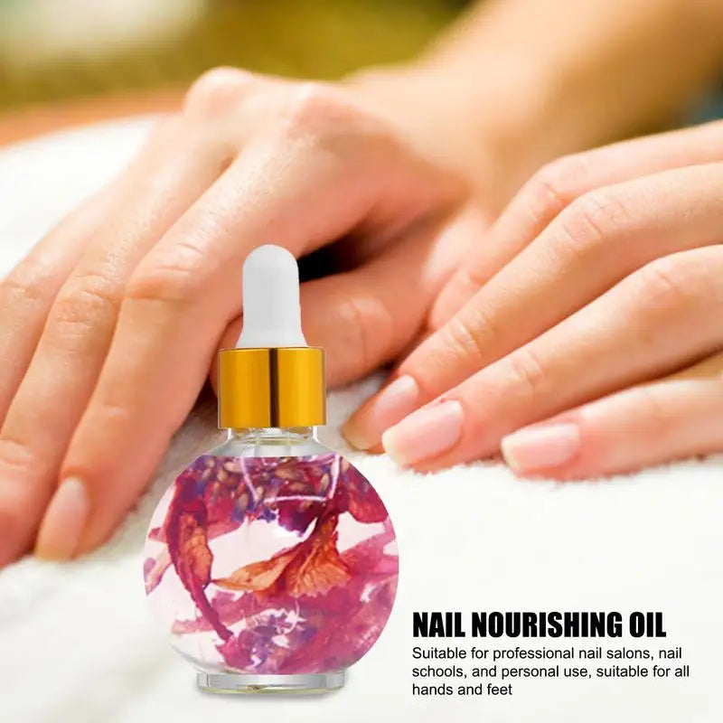 30ml Dried Flower Nourishing Cuticle Oil | Nail Treatment Cuticle Oil Treatment Oasis Select
