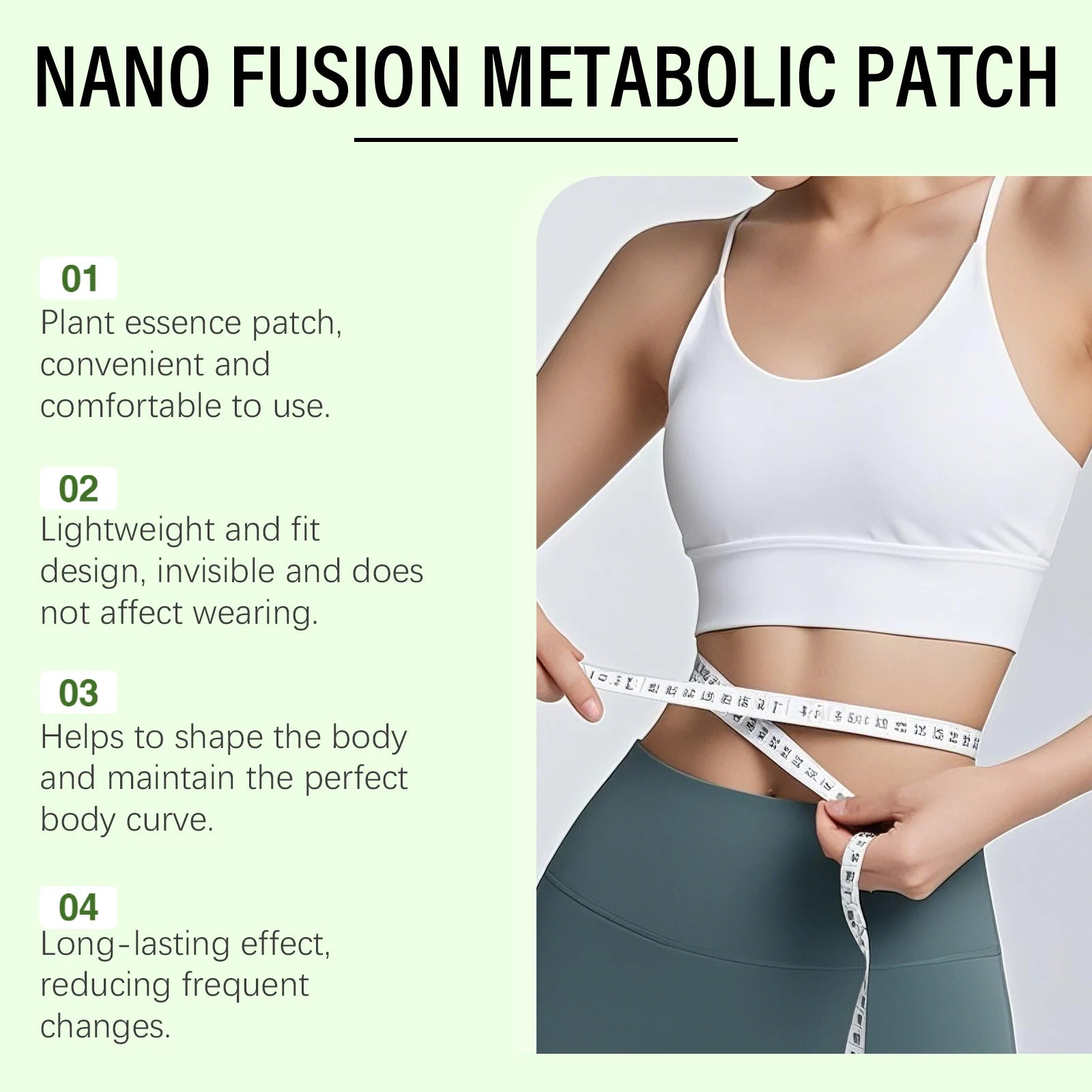 Body Contour Care Patch – Breathable & Skin-Friendly Daily Patch Body Care Patch Oasis Select