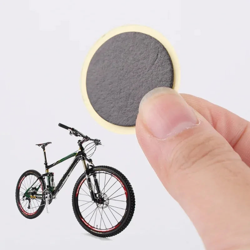 30/20/10 PCS Bicycle Glue-free Tire Patches Tool Quick Repairing Tyre Protection Patch Adhesive Quick Drying Bike Accessories Oasis Select