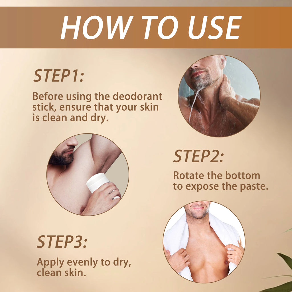 YURHERSU Agarwood Deodorant Stick – Natural Unisex Body Care Deodorant Stick Oasis Select