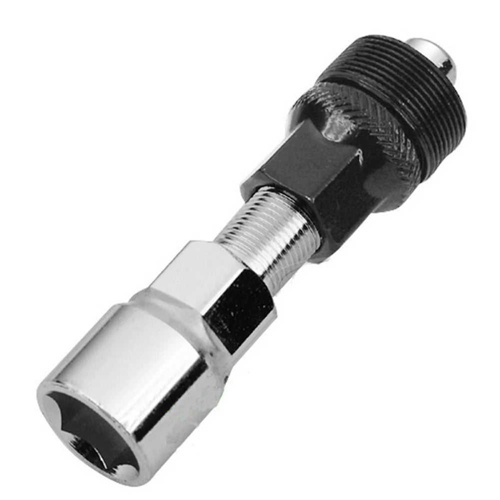 Bike Bicycle Crank Puller Crank Extractor Crank Remover Pedal Tool Silver Black Cycling Repair Disassembly Tools Oasis Select A