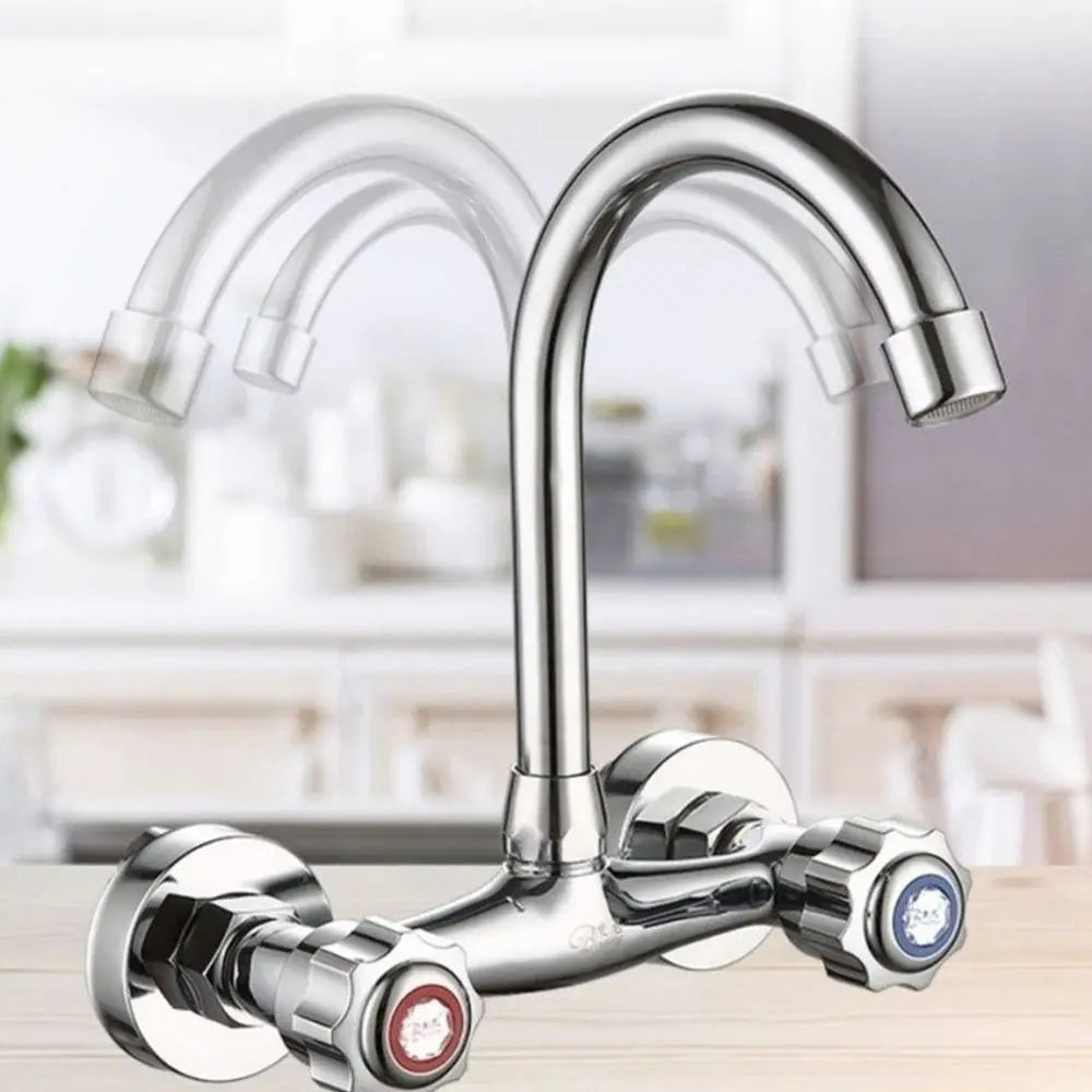Modern Metal Out Water Inlet Valve Double Control Hot and Cold Double Shower Faucet Valve Wall Mounted Diverter Valve Oasis Select
