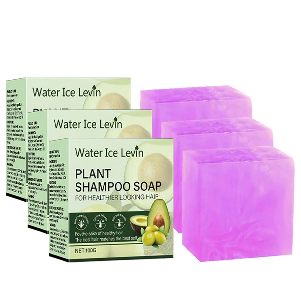 Collagen & Olive Oil Shampoo Soap Bar – Moisturizing Hair Cleanser Shampoo Soap Bar Oasis Select Lavender 100g