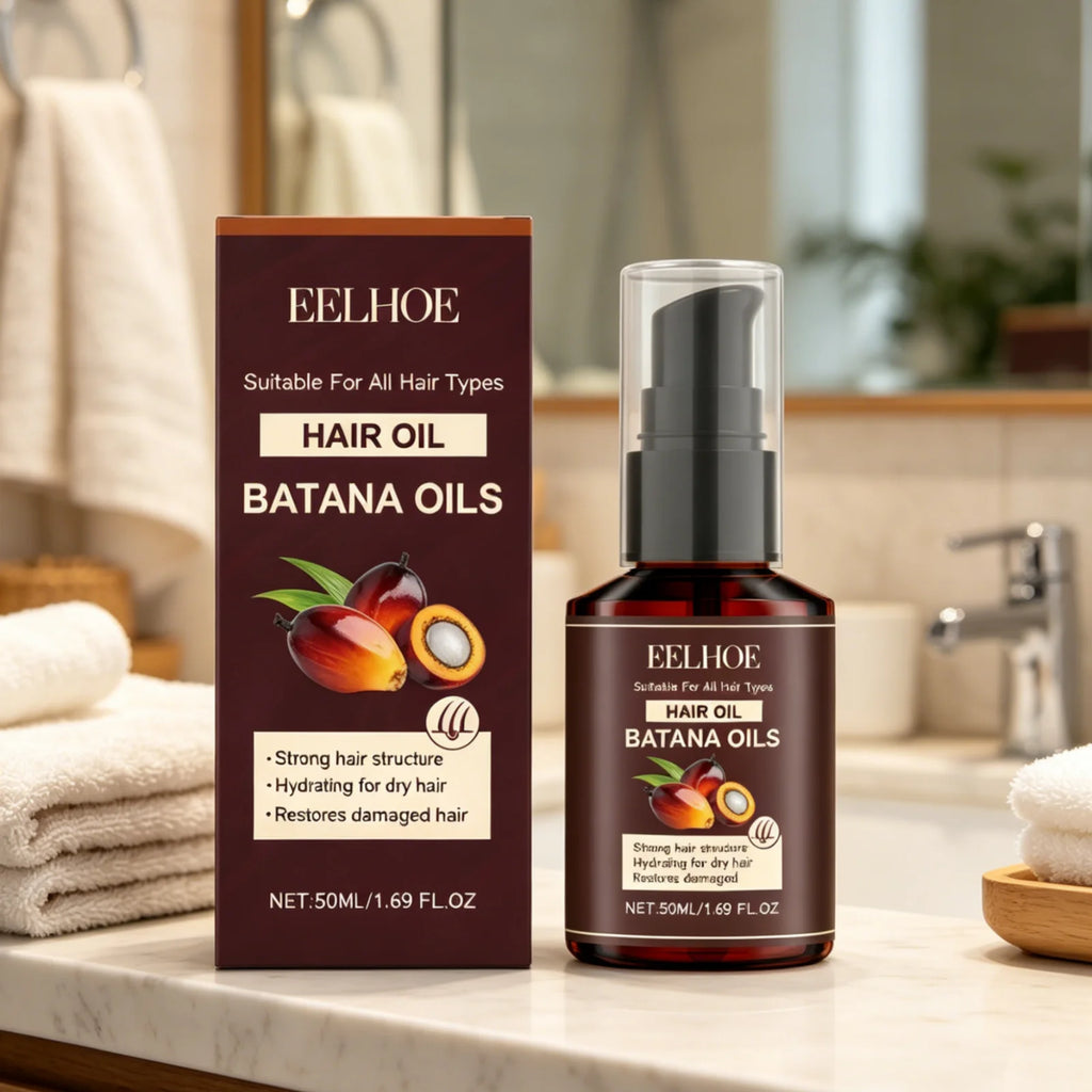 EELHOE Batana Hair Oil – Anti-Frizz Deep Nourishing Repair Hair Treatment Oil Oasis Select