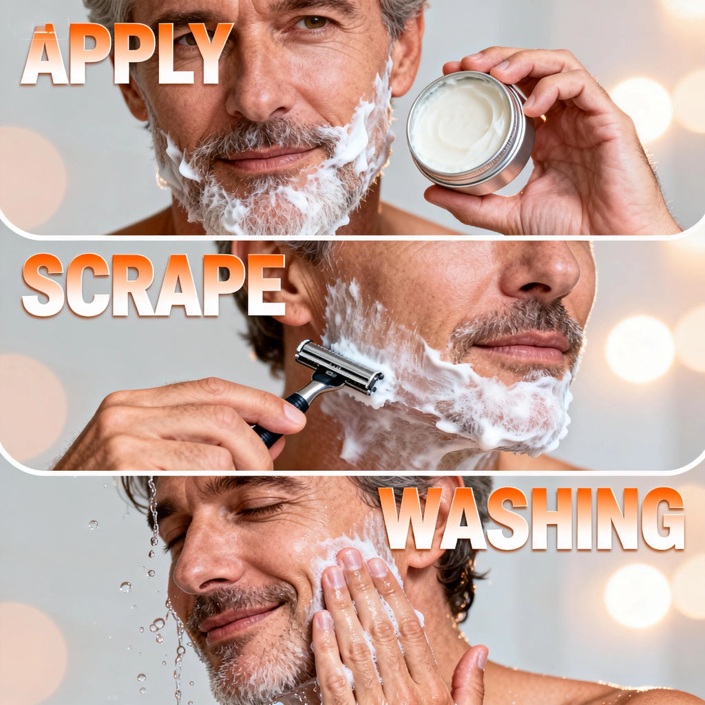 Men's Shaving Soap – Mint, Olive Oil & Vitamin E | 60g