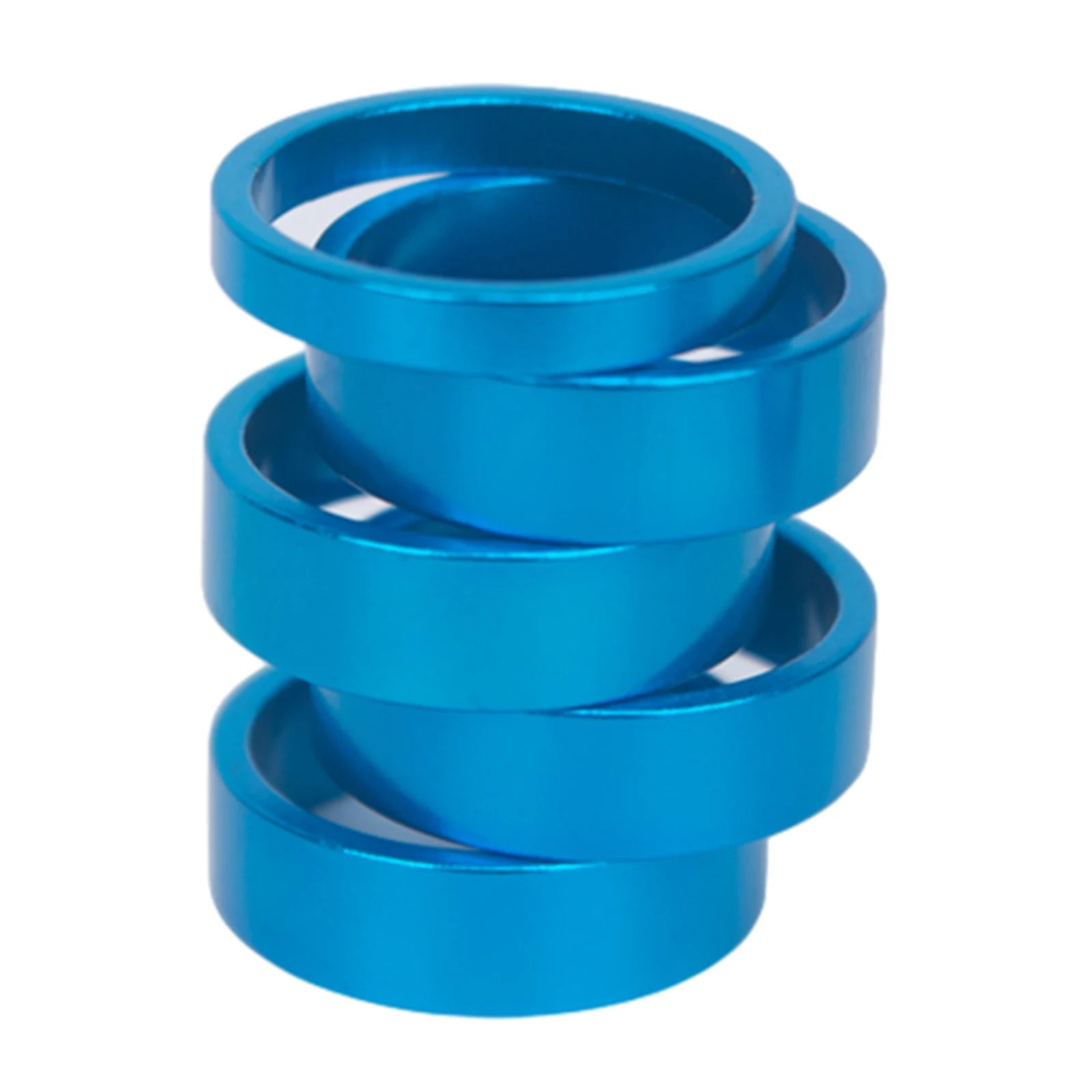 Hot Sale Road Mountain Bikes Parts 2023 New High Quality Fork Spacers Bicycle 4 Colors 5mm/10mm 5mm/1pc+10mm/5pcs Oasis Select Blue