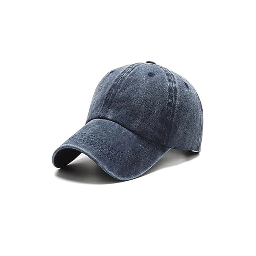 Quick-dry unisex washable soft-brimmed hat adult baseball cap trucker hat driver cap 100% cotton sun hat Oasis Select s ONE SIZE