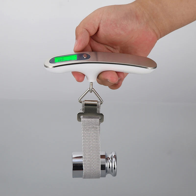 50KG/110LB Luggage Weighing Scale Electronic Digital Scale Travel Portable Hanging Scales Oasis Select