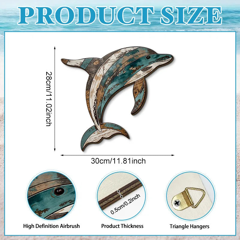 Wooden Turtle Wall-mounted Home Handicrafts, Wooden Hangers, Bathroom Wall Decorations Oasis Select seal