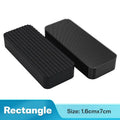 Double Sided Carpet Fixing Stickers High Adhesive Home Car Floor Mats Foot Mats Fixed Patches Anti Skid Grip Tapes Oasis Select Rectangle-16x70 20pairs 40PCS