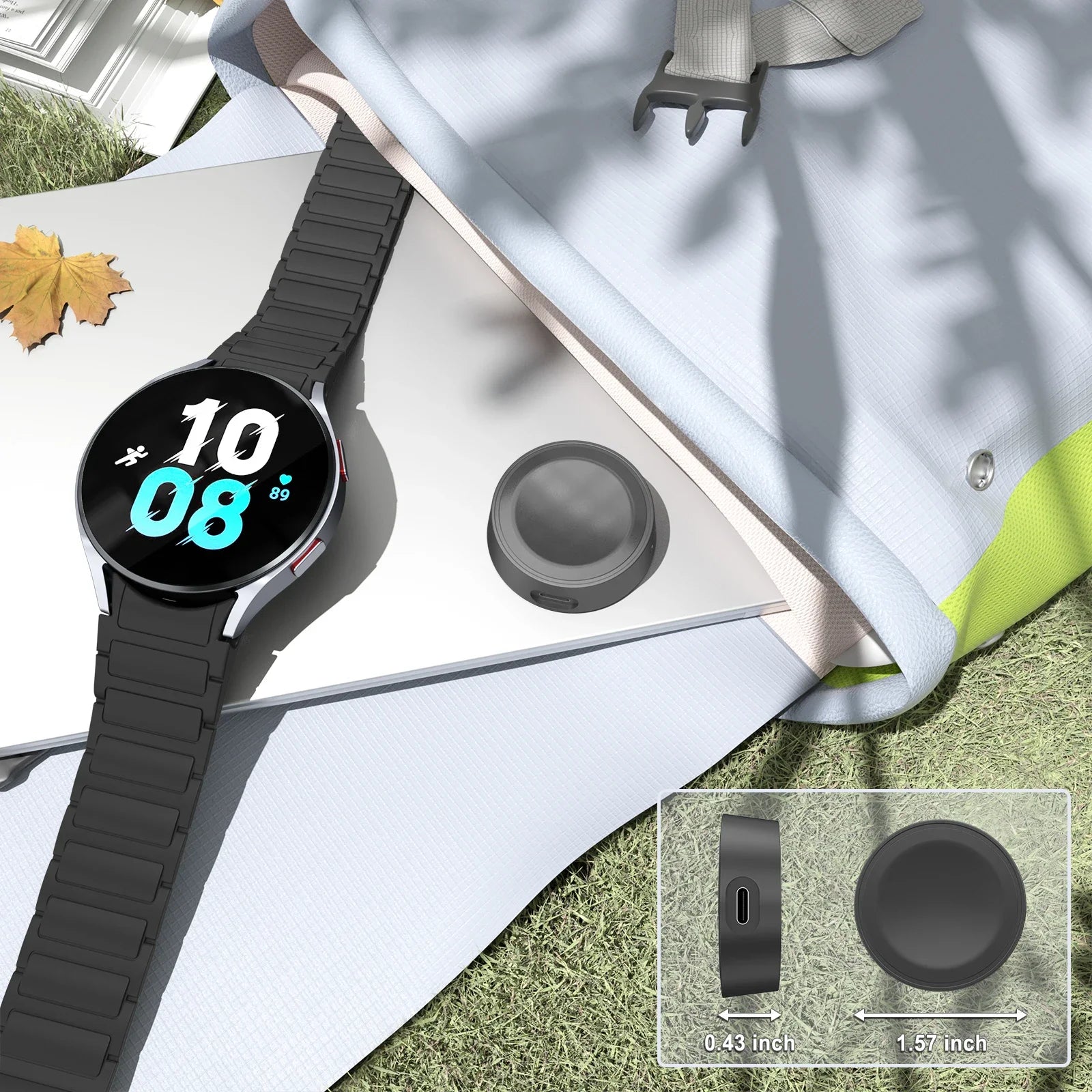 Samsung Galaxy Watch Charger – Watch 7/6/5/4/3 & Classic Dock Watch Charging Dock Oasis Select
