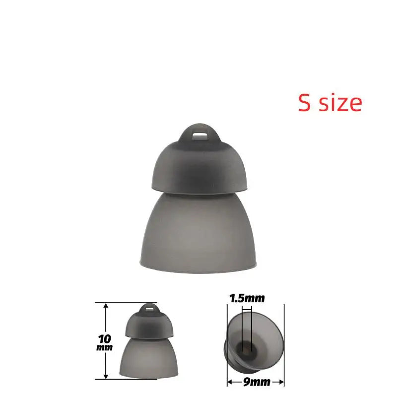 1PCS Phonak Power 4.0 Sizes Double Power Eartips Dome Compatible To Phonak New Hearing Aids Size 10mm 11.5mm 13mm Oasis Select S SIZE