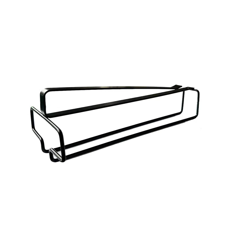 Hanging Wine Glass Rack – Wall-Mounted Iron Stemware Holder