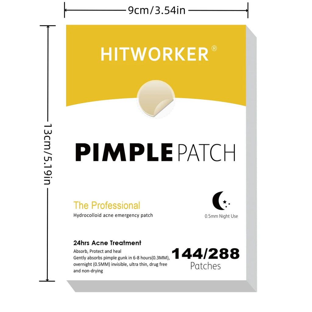 Hydrocolloid acne removing patch, invisible day and night, necessary for concealer makeup, daily facial care patch Oasis Select