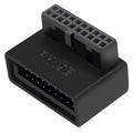 PH19B USB 3.0 Internal Header USB3.0 19/20P Socket 90 Degree Adapter Converter for Computer Motherboard Oasis Select Default Title
