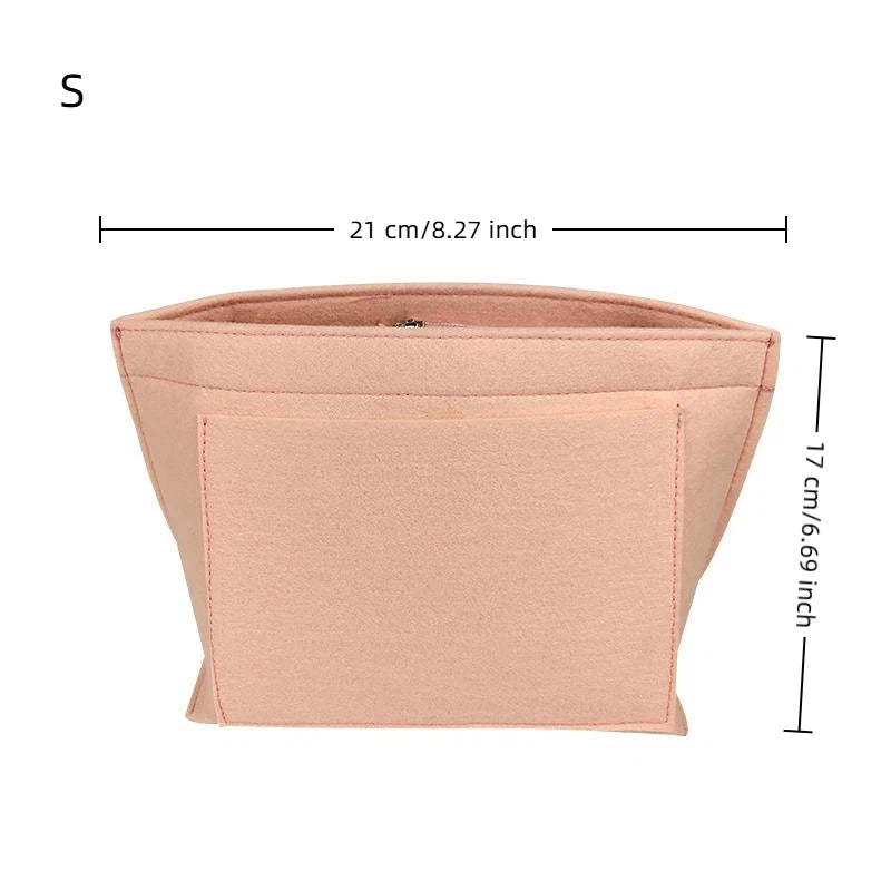 Felt Purse Organizer Insert | Handbag Liner & Shape Support