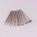 10PCS Grinding Bit Accessory Ultra-Thin T Head Shank Diamond Mounted Point Stone Jade Carve Polish Engrave Tool Oasis Select 10PCS