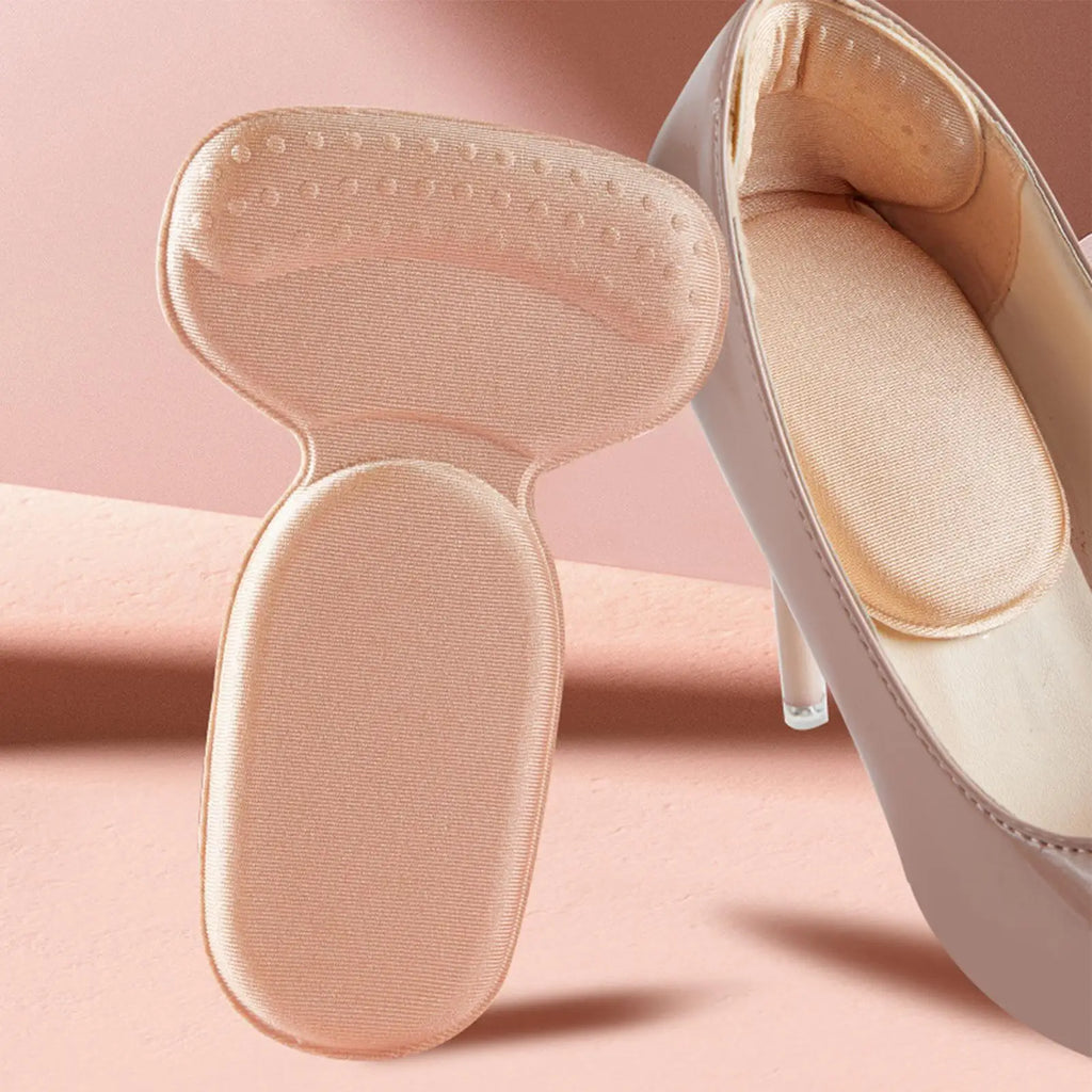 Heel Cushion 2Pcs Anti-Slip Protector Pads For Heels For Women Men Prevent Rubbing Blister Travel Walking Hiking Shoes Insoles Oasis Select