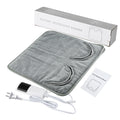 AFDEAL Electric Heated Foot Warmer Mat – Washable Plush 75W
