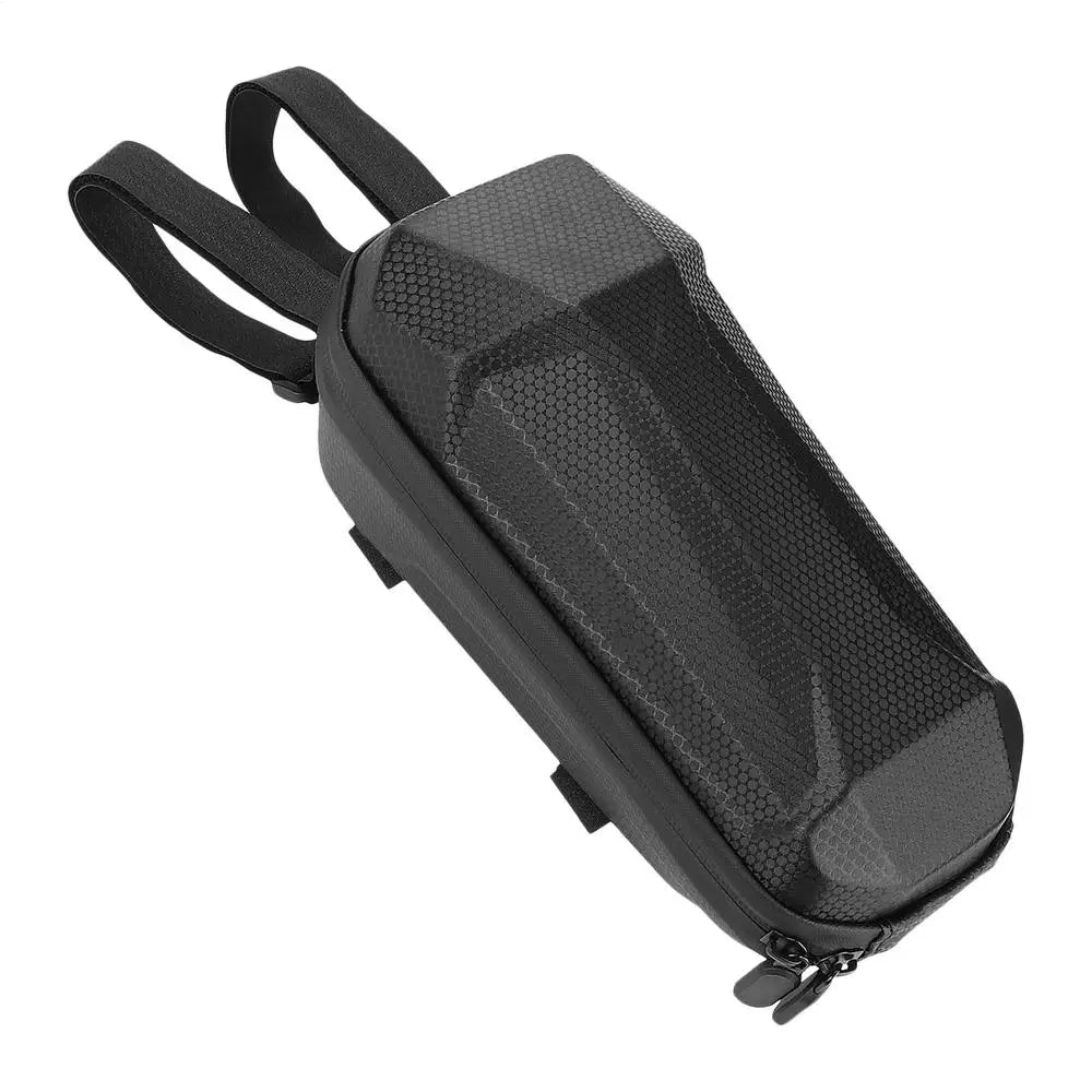 Electric Scooter Bag Waterproof EVA Hard Shell Storage Bag with 2L Capacity Quick Installation Front Frame Bag Hanging bags Oasis Select Black