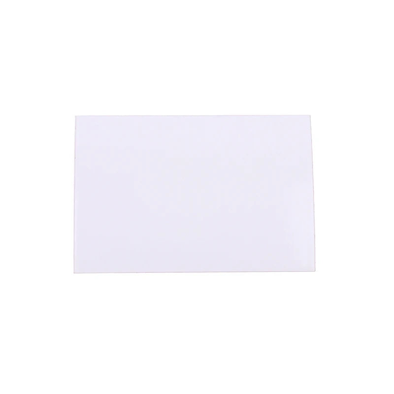 1 piece DIY Mouse Skates Mouse Feet for High-end Gaming Mouse PTFE Mouse Feet 70*100mm 0.6mm Thickness Oasis Select White