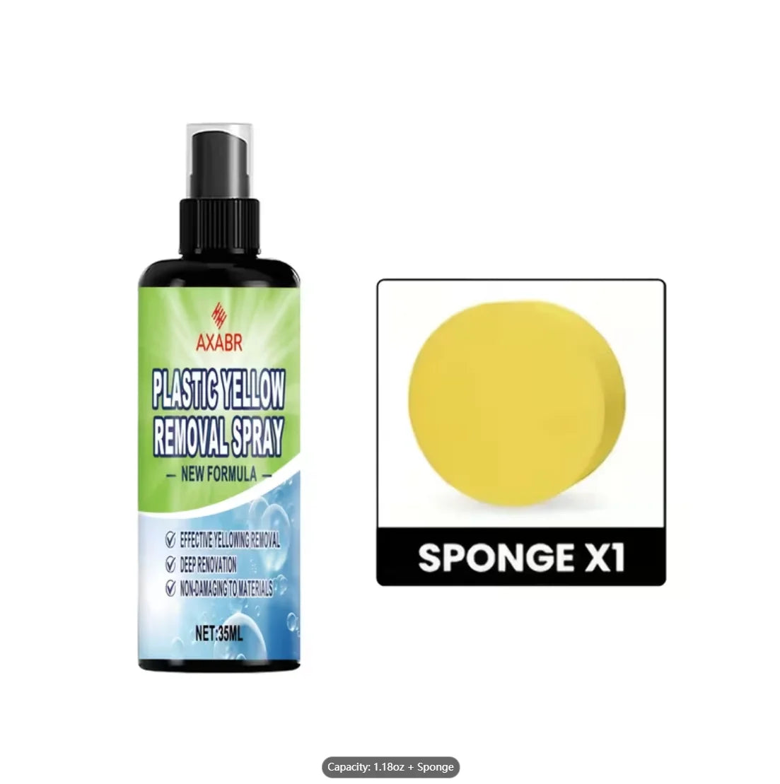 Plastic Restoration & Yellowing Remover Spray 100ml Plastic Restoration Spray Oasis Select