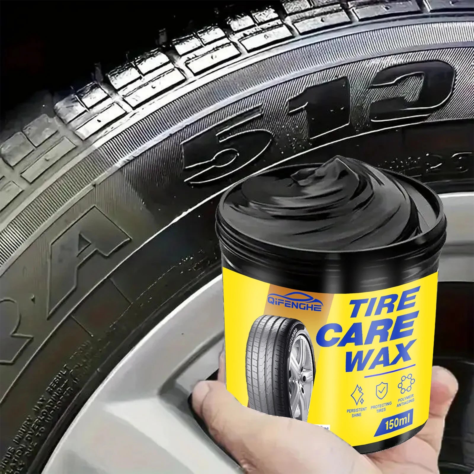 Car Tire Shine Wax – Long-Lasting Gloss & UV Protection