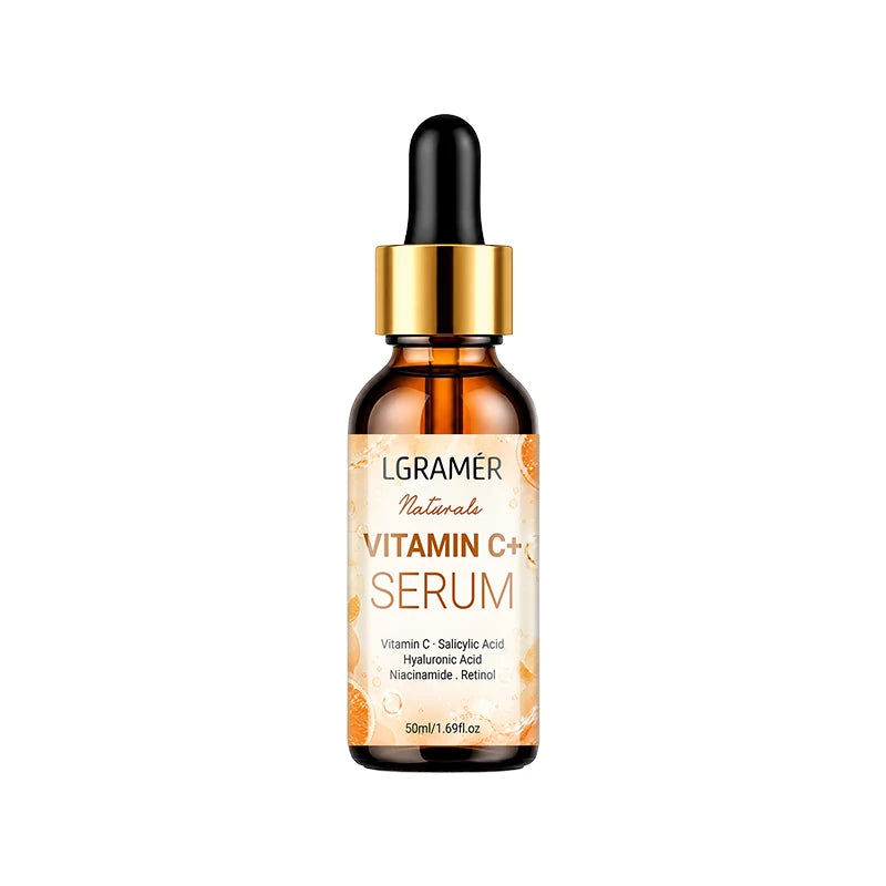 Vitamin C & Retinol Facial Serum | Hyaluronic Acid Brightening