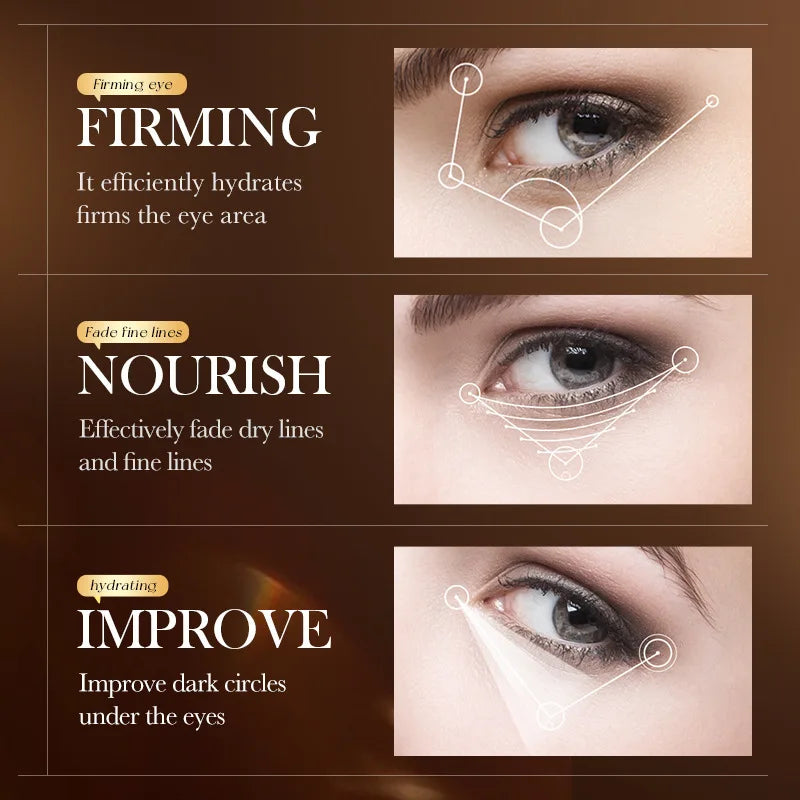 SADOER Caffeine Crystal Collagen Eye Mask Anti Dark Circles Ant -Aging Anti Wrinkles Moisturizing Eye Patche Skin Care 1/2/4pcs Oasis Select