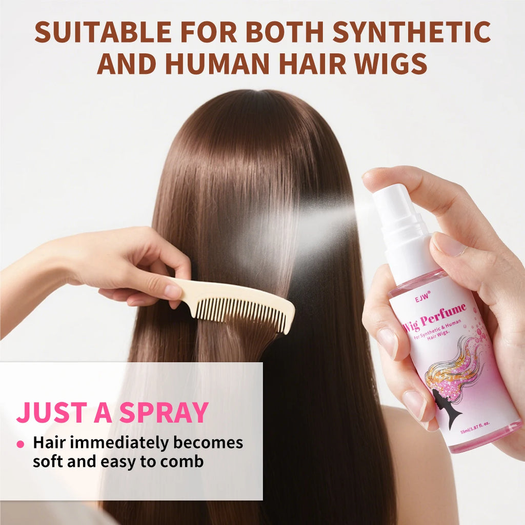 2-in-1 Wig Spray Leave-In Conditioner & Detangler for Wigs Wig Conditioner Spray Oasis Select