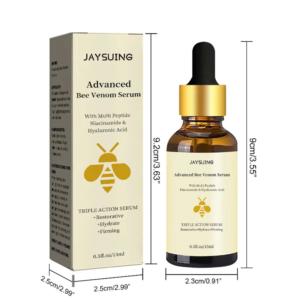 Advanced Bee Venom Serum Tighten Lightens Fine Lines Repair Dullness Moisturizing Firming Facial Skin Essence Brightening Skin Oasis Select