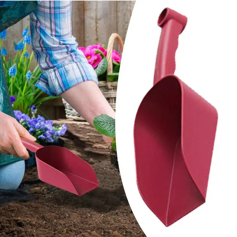 Garden Spade Lightweight Portable PP Succulent Tools Sturdy Non-Slip Comfortable Grip Cat Litter Spades For Indoor Planting Oasis Select