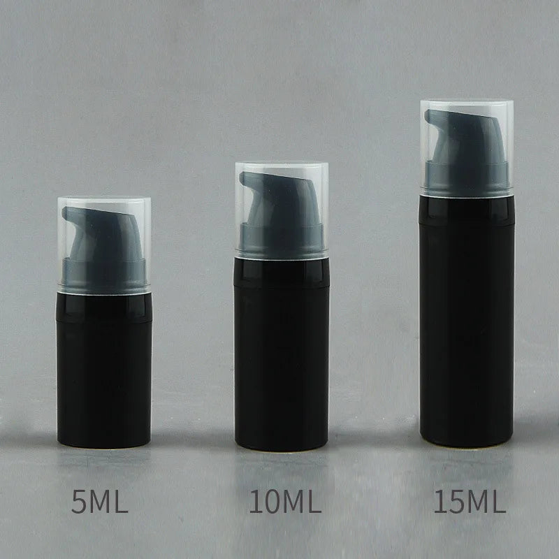 Airless Pump Lotion Bottle 5–25ml | Refillable Travel Container
