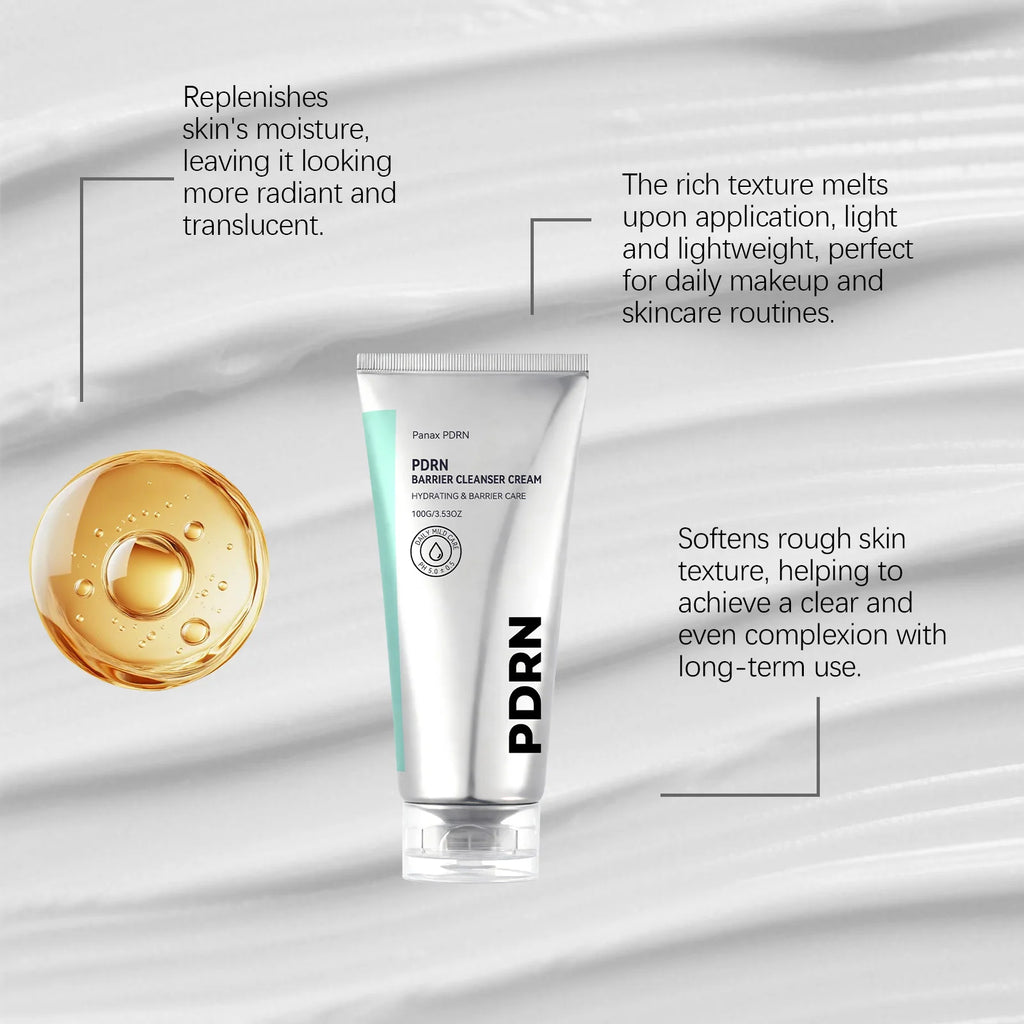 PDRN Cleanser Cream – pH Balance, Oil Control & Hydration