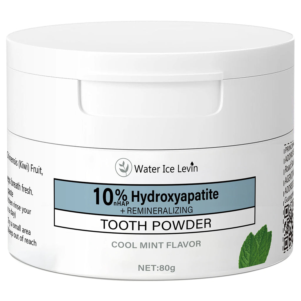 Charcoal & Hyaluronic Acid Tooth Powder – Cool Mint 80g Charcoal Tooth Powder Oasis Select WHITE Option 1