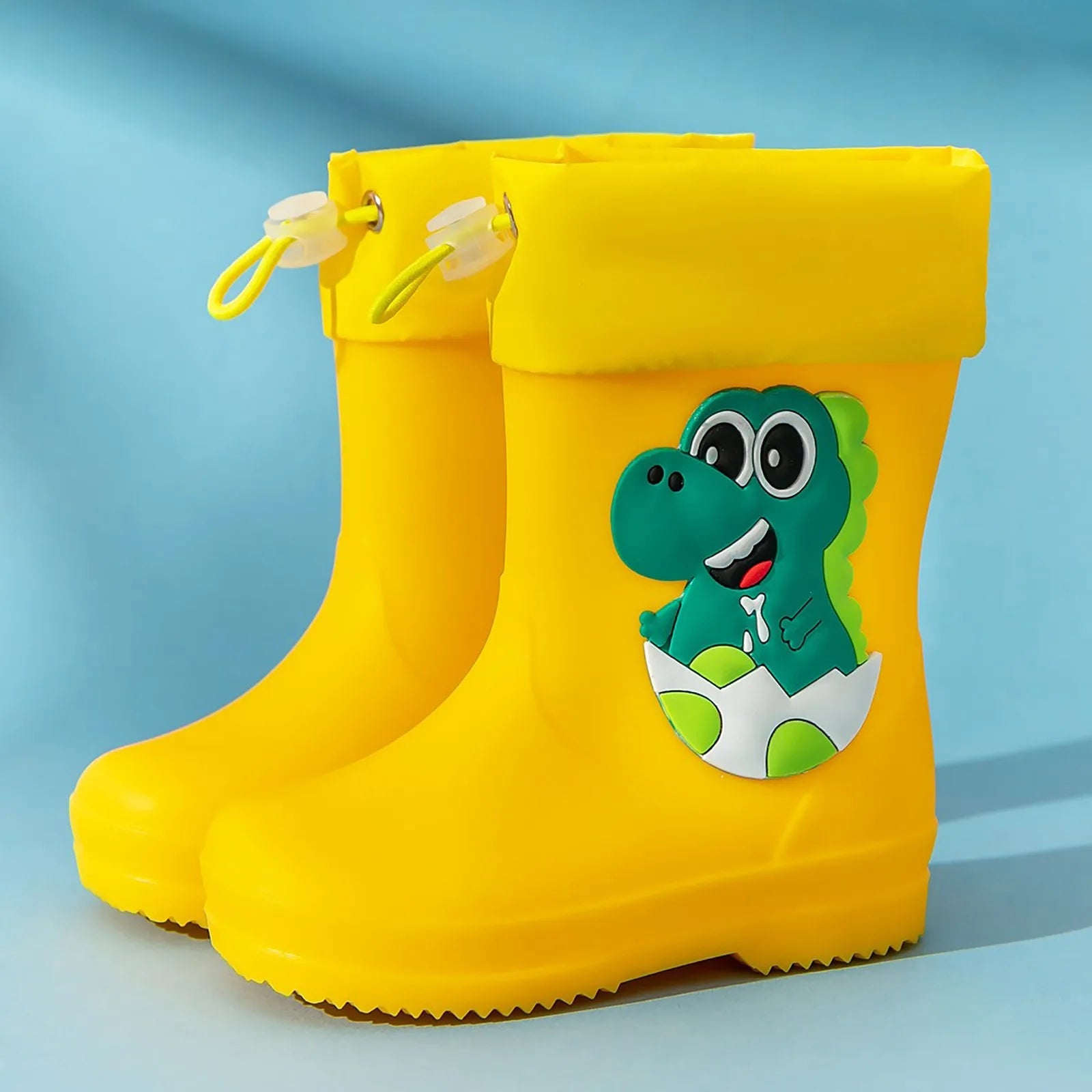Kids Girl Boy Rain Boots Waterproof Toddler Rainboots Children's Shoes Rubber Boots Kids Baby Cartoon Dinosaur Water Shoes Boots Oasis Select