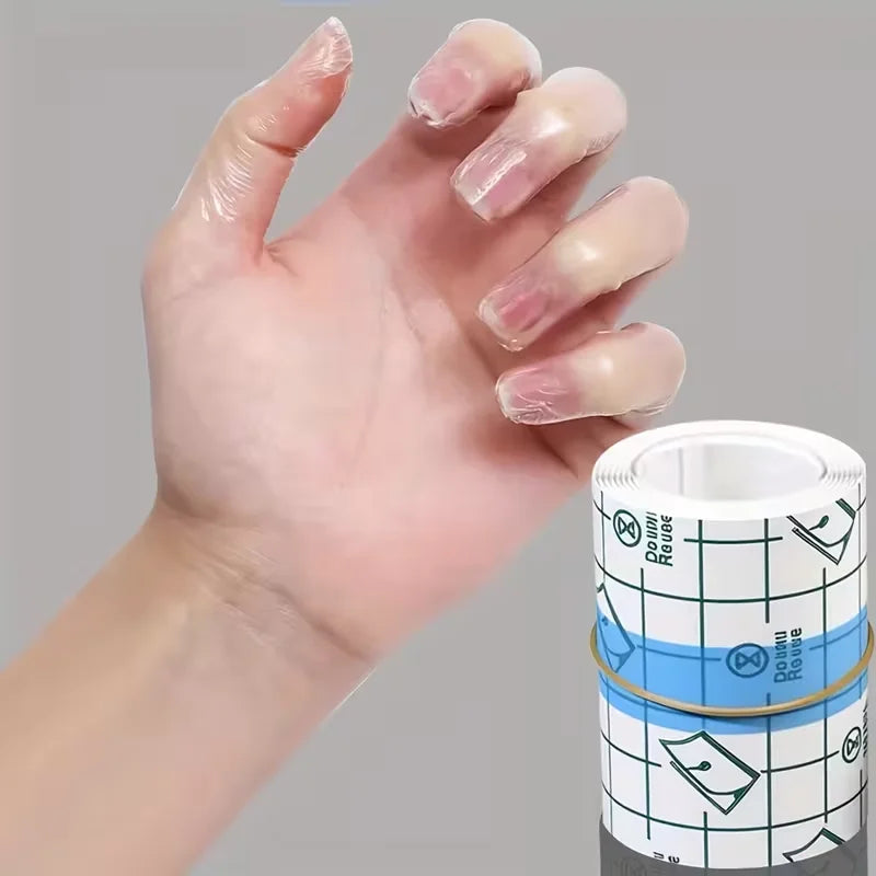 1 Roll Security labor protection finger cover, transparent self-adhesive finger cover, finger wrapping tape, PU waterproof tape Oasis Select