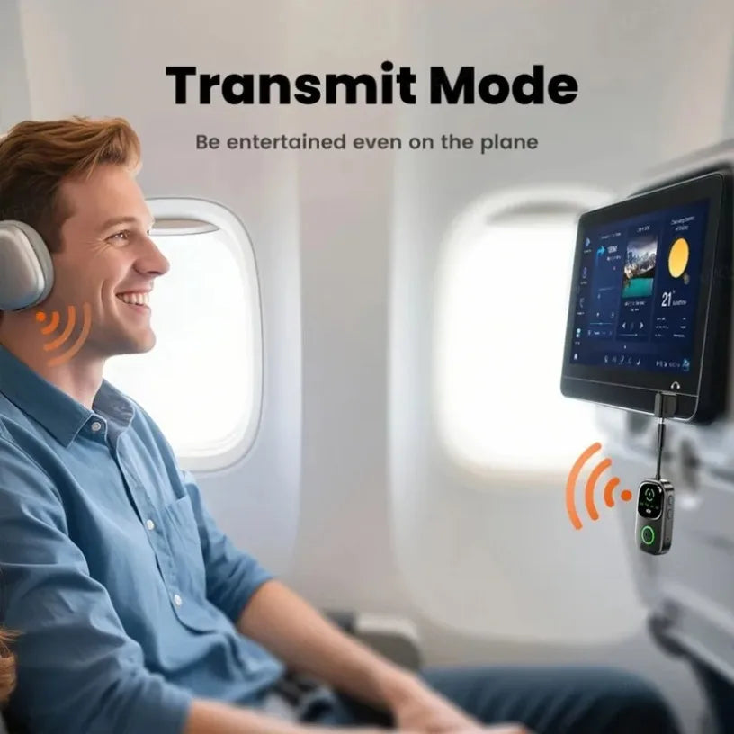 New Arrival Bluetooth 5.4 Audio Receiver/Transmitter Bluetooth Adapter For Tvs Headphones, Cars, And Other Devices With A 3.5 MM Oasis Select