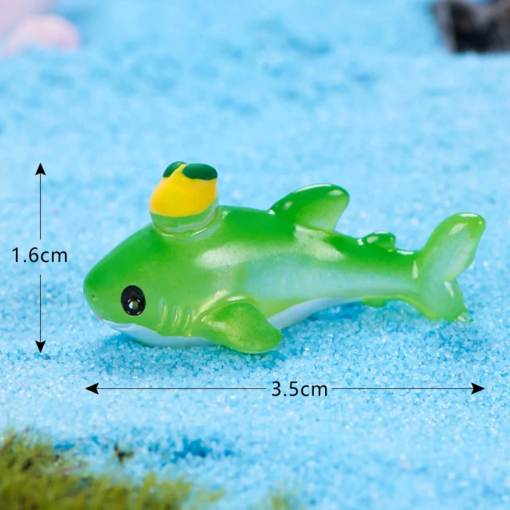 Mini Ocean Resin Animals Tiny Sea Figurines Marine Miniature Aquarium