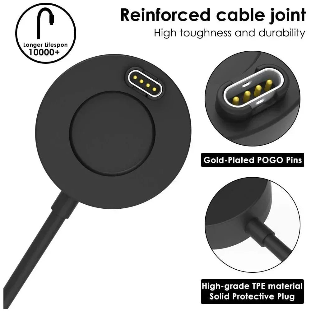 USB Fast Charging Dock for Garmin Vivoactive Fenix Venu Smartwatch Charger Oasis Select