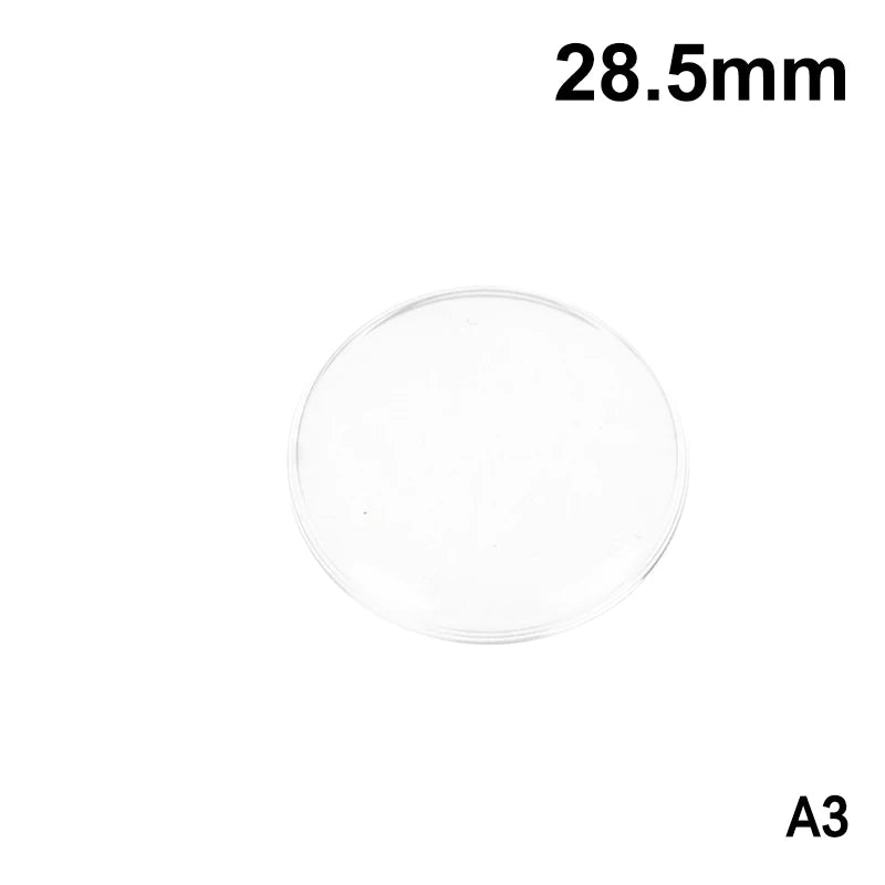 Watch Acrylic Crystal Watch Lens Organic Glass Mirror Replacement Parts 28MM-32.2MM @#X Oasis Select MR-14
