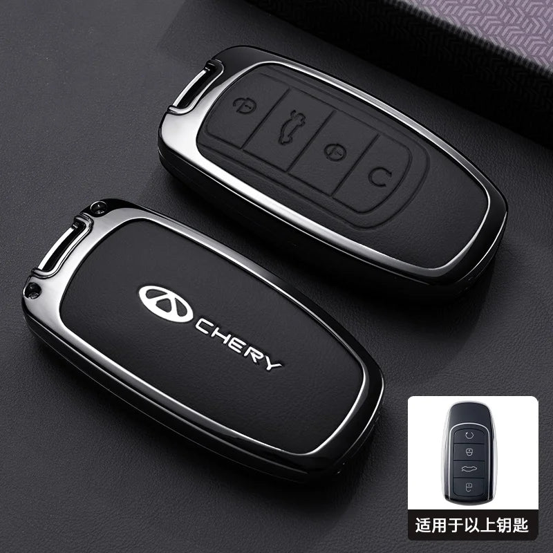 Chery Jaecoo Omoda Arrizo Key Case Cover with Chain