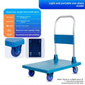 Trolley Portable Folding Silent Casters Handling Goods Trolley Silent Flat Truck Oasis Select 70cm