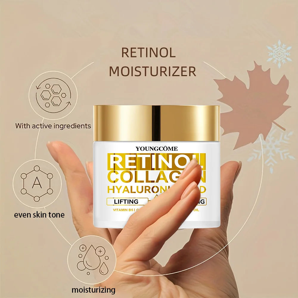 Retinol Face Cream – Collagen & Hyaluronic Acid Moisturizer Retinol Face Cream Oasis Select