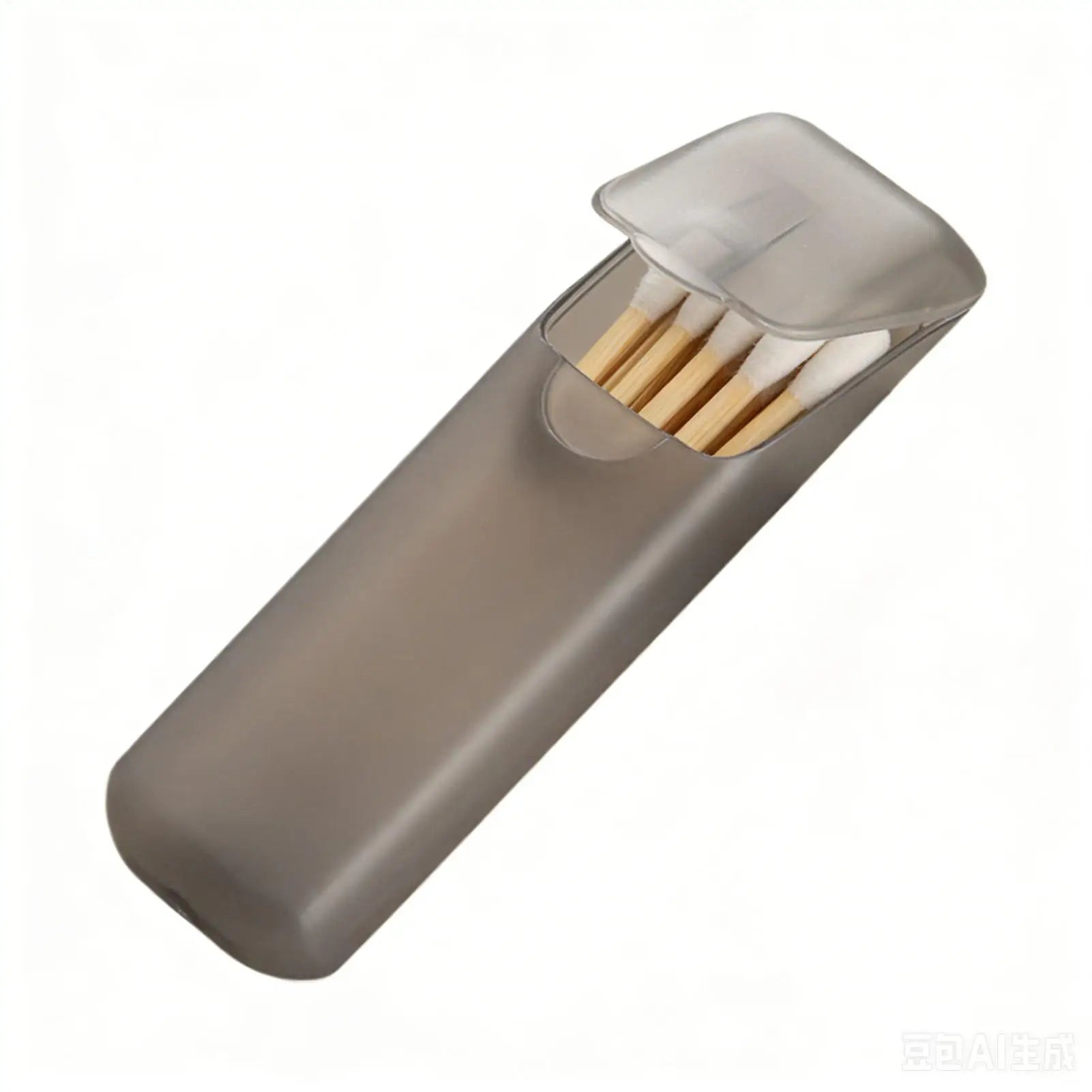 Toothpick Dispenser Portable Transparent Toothpick Holder Reusable Toothpick Storage Box Cotton Swab Case Needle Cases Storage Oasis Select