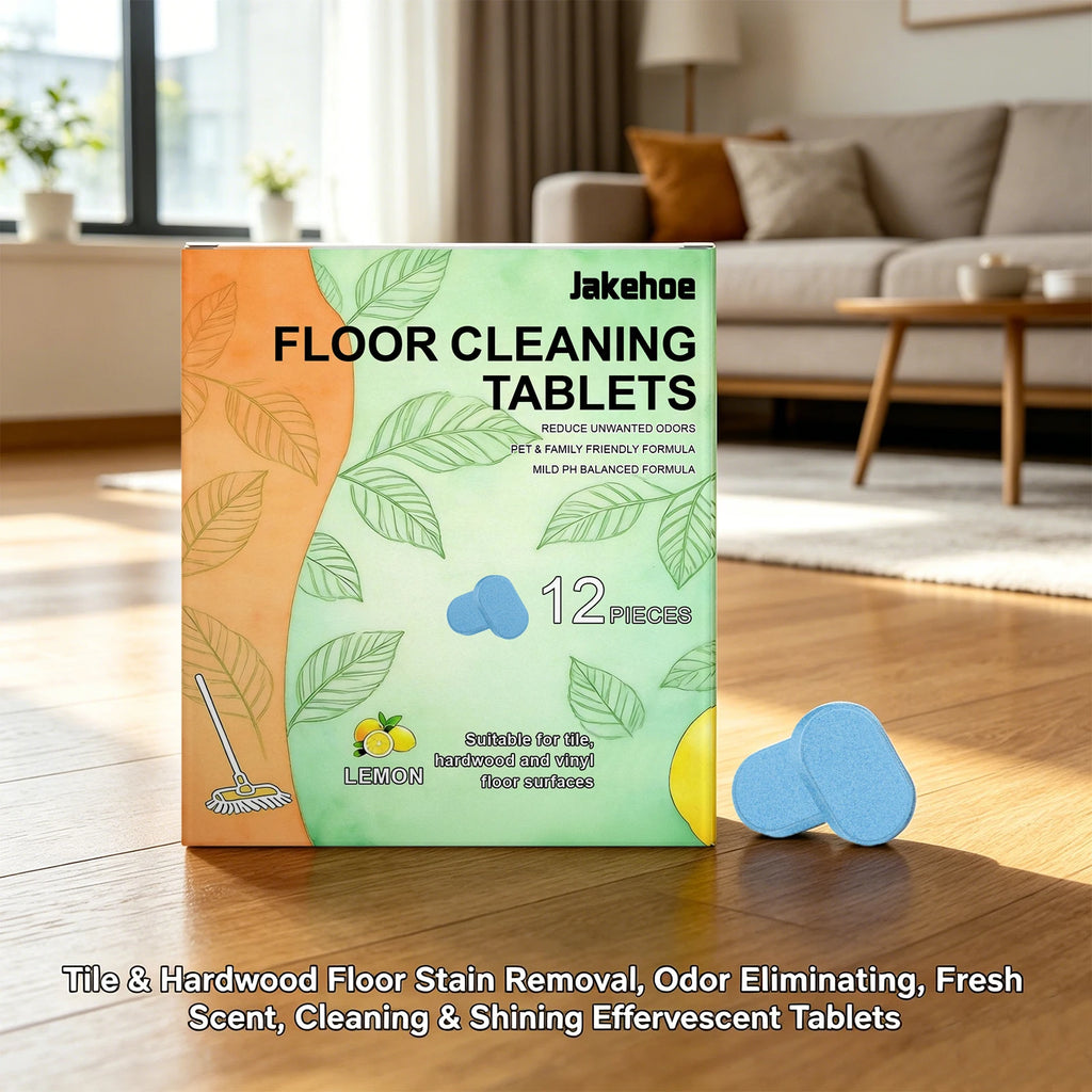 Floor Cleaning Tablets for Tile and Hardwood Removes Stains Dirt Freshens Dissolves Quickly Home with Long Lasting Clean Scent Oasis Select