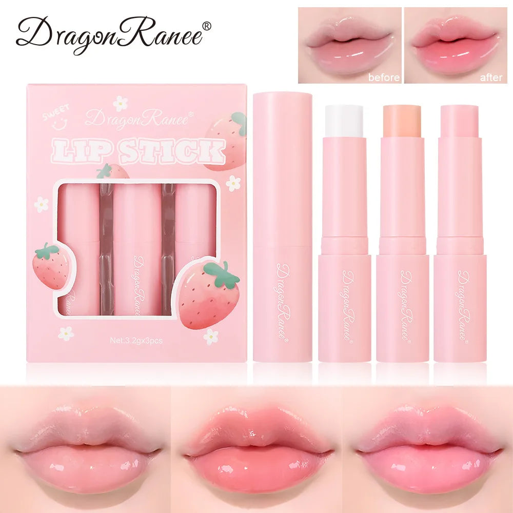 Dragon Ranee Color-Changing Lip Balm 3pc Set | Sleep Mask