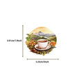 50PCS Rural Scenery Sticker Decoration Scrapbooking PET Sticker Aesthetic Korean Stationery School Supplies Oasis Select Multicolor
