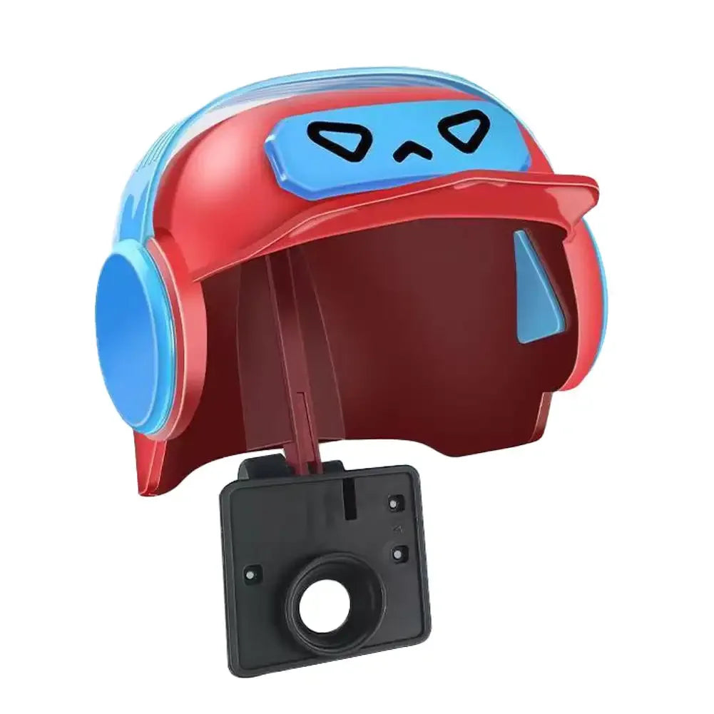 Cartoon Helmet Motorcycle Phone Holder | Waterproof Sunshade Mount
